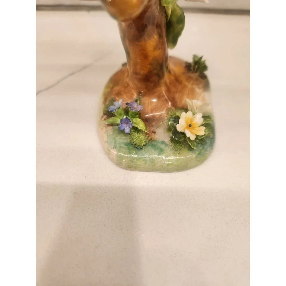 Vintage Crown Staffordshire Fine Bone China Chaffinch Bird Figurine By JT Jones